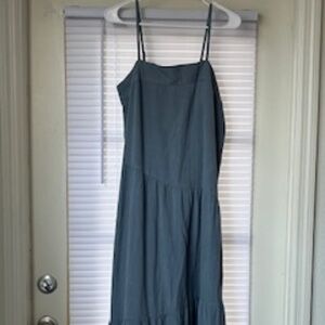 Sim & Sam Chambray Maxi Dress - Large